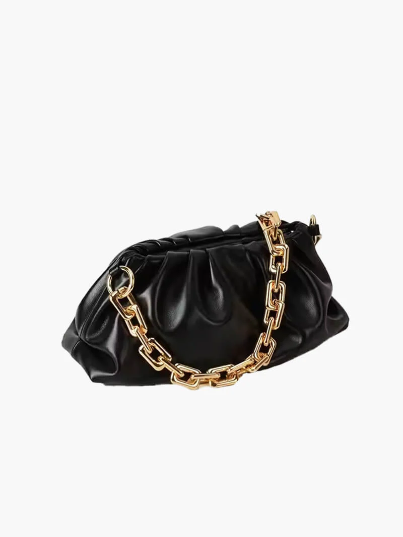 Verena | Moderne Damenhandtasche mit Goldkette