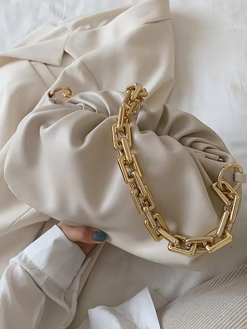 Verena | Moderne Damenhandtasche mit Goldkette - Image 5