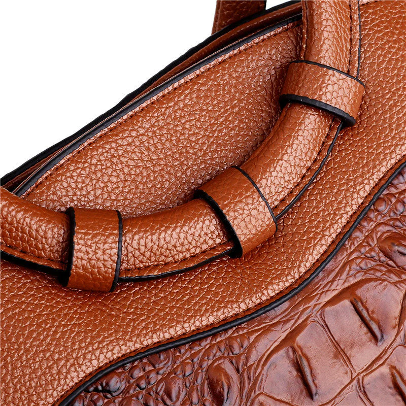 Vesper™ Luxe Handtasche mit Krokodilmuster - Image 10