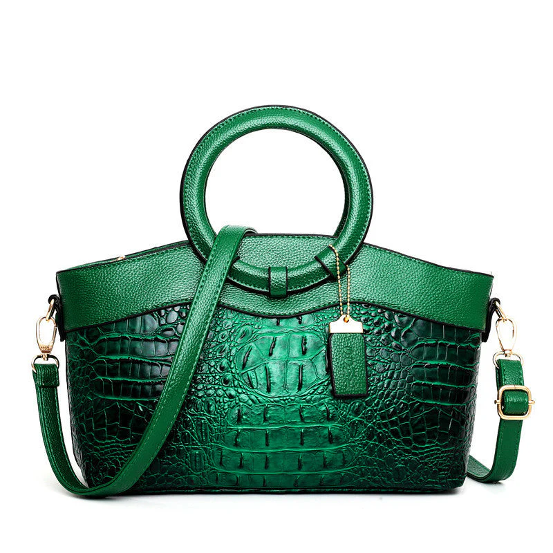 Vesper™ Luxe Handtasche mit Krokodilmuster - Image 5