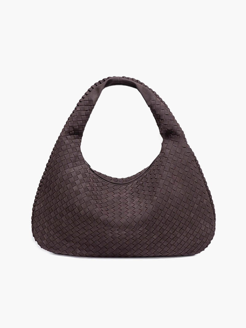Yvon | Geflochtene Hobo-Tasche aus Wildleder XL - Image 5