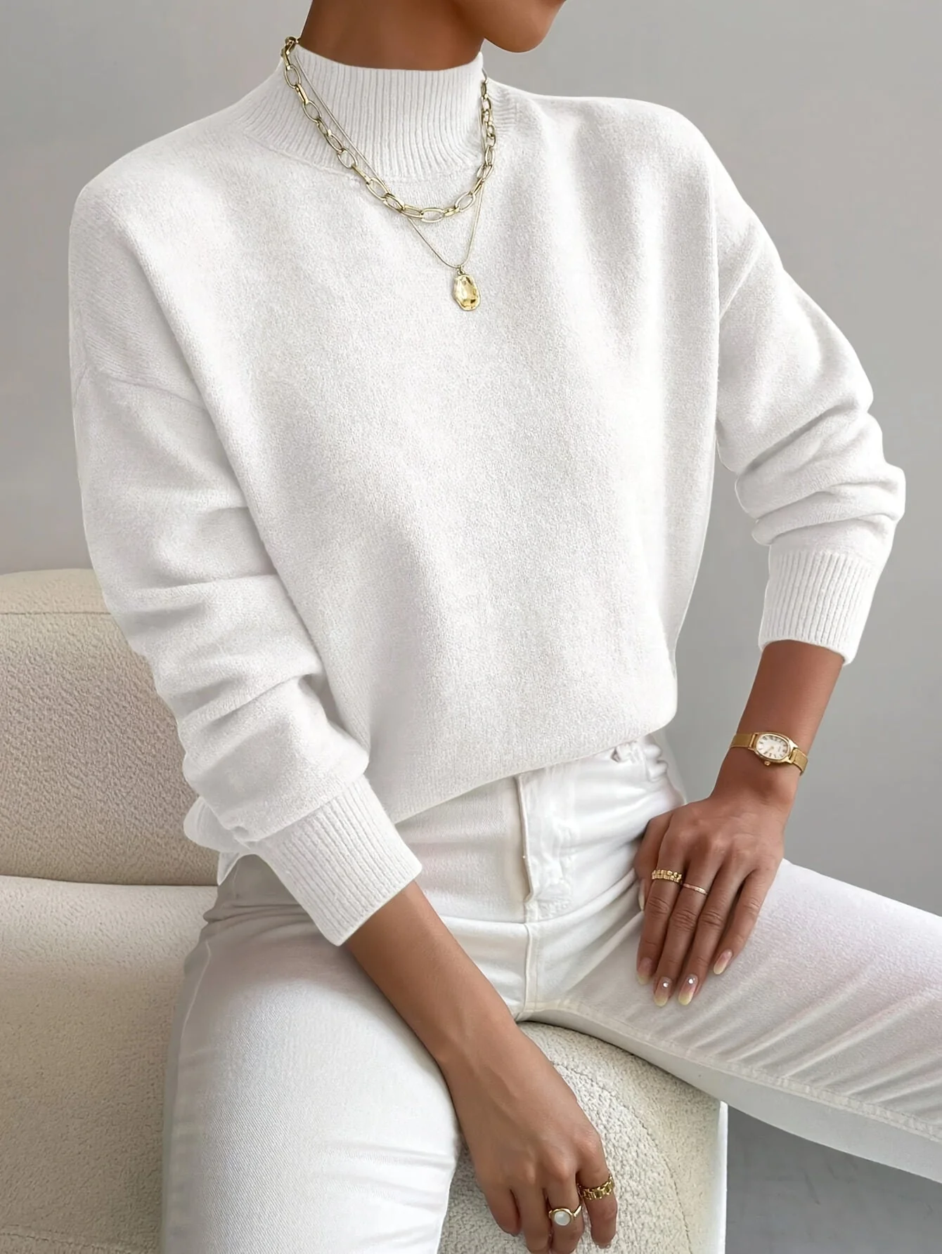 Yvonne - Eleganter und warmer Pullover