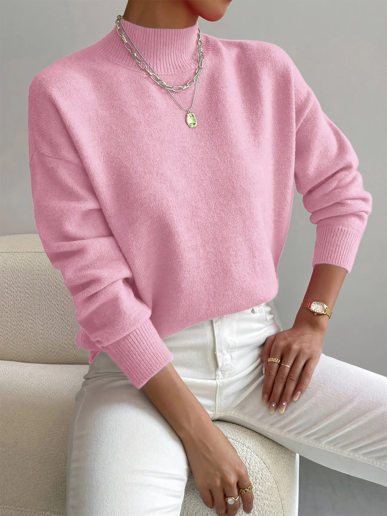Yvonne - Eleganter und warmer Pullover - Image 2