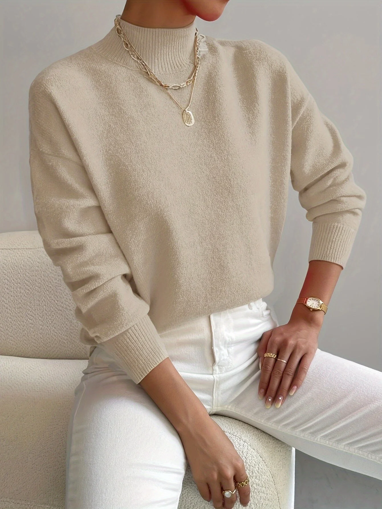 Yvonne - Eleganter und warmer Pullover - Image 4