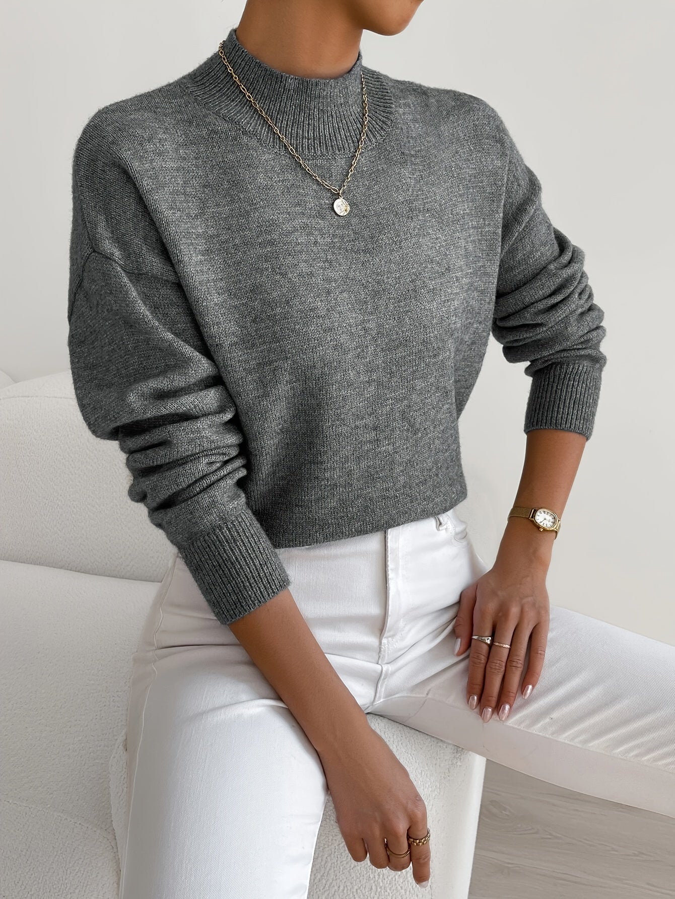 Yvonne - Eleganter und warmer Pullover - Image 9