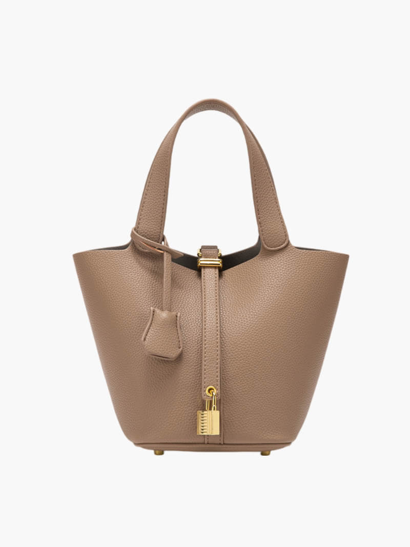 Zelinda | Stilvolle Bucket-Bag aus Kunstleder